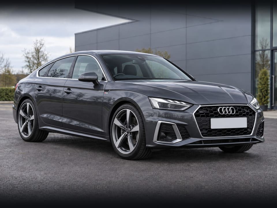 Audi A5 in Daytona Grey