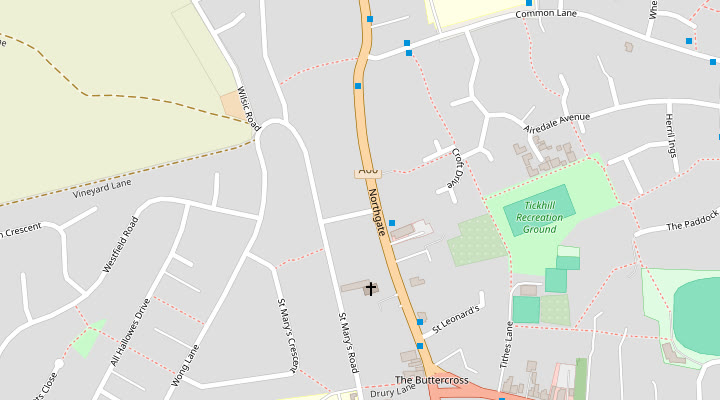 Map of N Gate, Tickhill, Doncaster, DN11 9HY